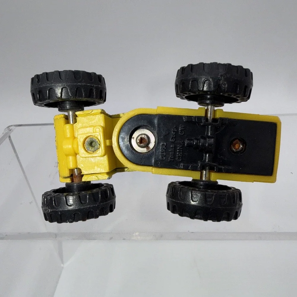 Tonka Tractor Construction Truck Vehicle 1992 Yellow Vintage 1:64 Diecast Used‎